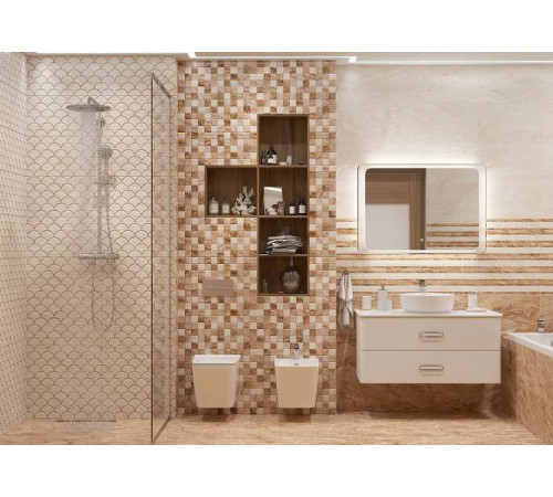 Керамогранит Cube Ceramica Еxclusive Prado Brown 60х60 см