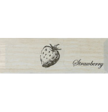 Керамический декор Monopole Ceramica Fruit Decor Creta Strawberry 10х30 см