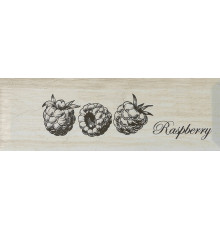 Керамический декор Monopole Ceramica Fruit Decor Creta Raspberry 10х30 см