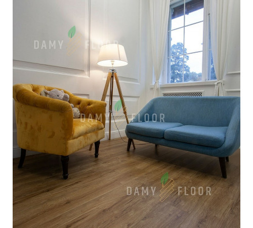 Виниловый ламинат Damy Floor Family 248-8 Дуб Имбирный 1220х180х4мм