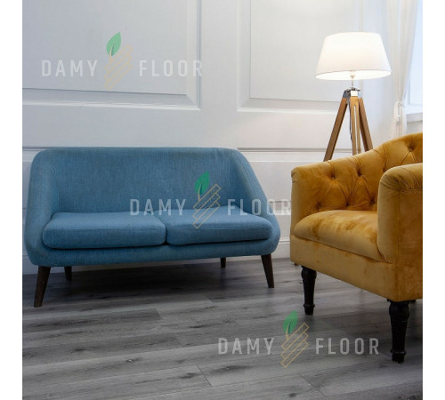 Виниловый ламинат Damy Floor Family T7020-23 Дуб Сильвер 1220х180х4мм