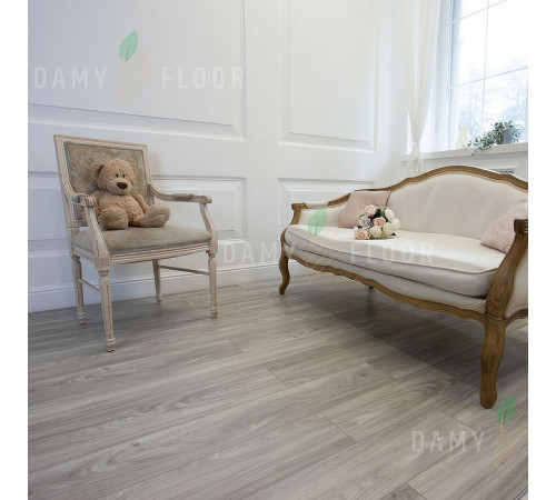 Виниловый ламинат Damy Floor Family 001-1 Дуб Дымчатый 1220х180х4мм