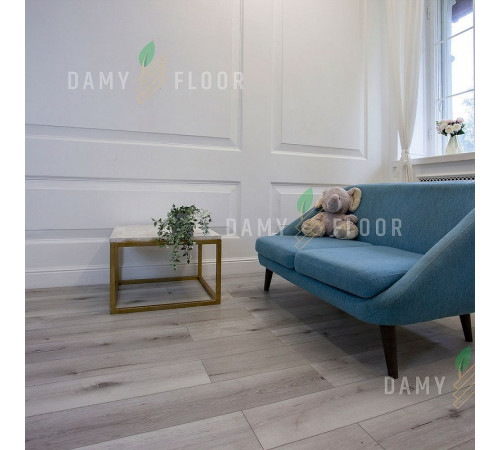 Виниловый ламинат Damy Floor Family T7020-2 Дуб Классический Серый 1220х180х4мм