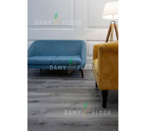 Виниловый ламинат Damy Floor Family T7020-23 Дуб Сильвер 1220х180х4мм