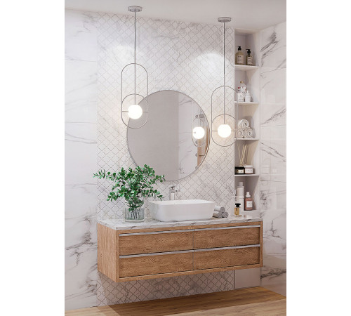 Керамическая мозаика StarMosaic Latern Carrara Matt PMDA84033 24,6x28 см