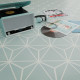 Керамогранит DNA Tiles Fancy Lines Blue 127016 20х23 см