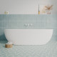 Керамогранит DNA Tiles Fancy Waves Blue 127009 20х23 см