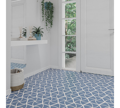 Керамогранит DNA Tiles Fancy Waves Ocean 127014 20х23 см