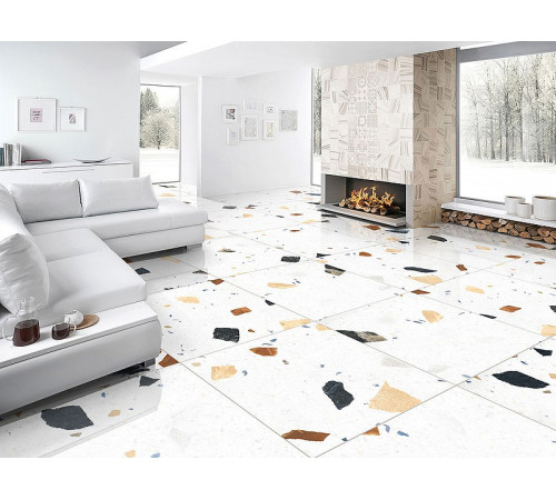 Керамогранит Infinity Ceramica Felice Bianco Polished 75х150 см