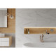 Керамическая плитка Gracia Ceramica Marble gloss white 01 010100001300 настенная 30x90 см