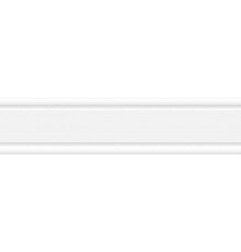 Керамический бордюр Шахтинская плитка (Unitile) Флора Керамик белый 01 6х25 см