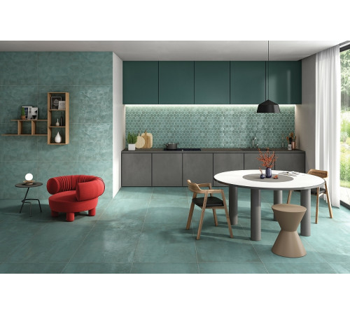 Керамогранит Creto Foil Verdigris Aqua MPL-061565 60х120 см