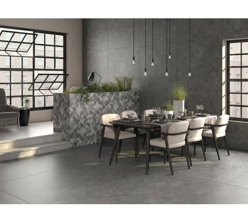 Керамогранит Kerama Marazzi Фондамента серый DL500900R 60х119,5 см Керамогранит Kerama Marazzi Фондамента серый DL500900R 60х119,5 см
