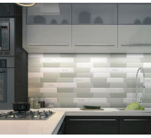 Керамическая плитка Kerama Marazzi Белый 9001 8,5х28,5 настенная 8,5х28,5 см