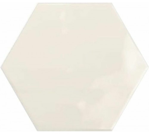 Керамогранит Ceramica Ribesalbes Geometry Hex Ivory Glossy PT03135 15х17,3 см