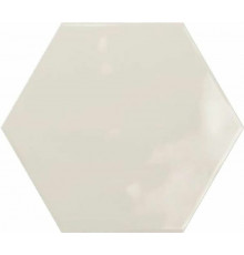 Керамогранит Ceramica Ribesalbes Geometry Hex Creme Glossy PT03137 15х17,3 см