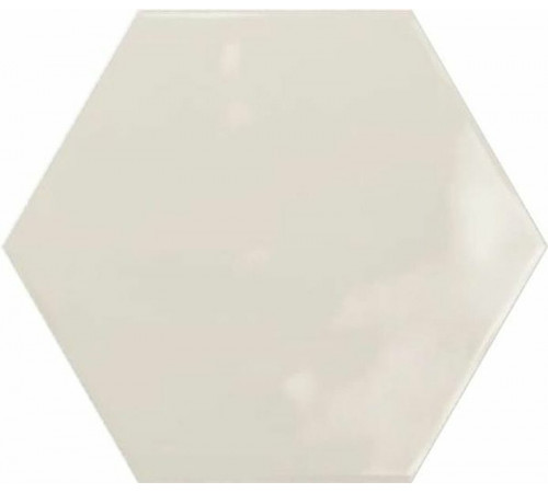 Керамогранит Ceramica Ribesalbes Geometry Hex Creme Glossy PT03137 15х17,3 см