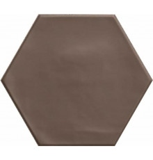 Керамогранит Ceramica Ribesalbes Geometry Hex Brown Matt PT03151 15х17,3 см