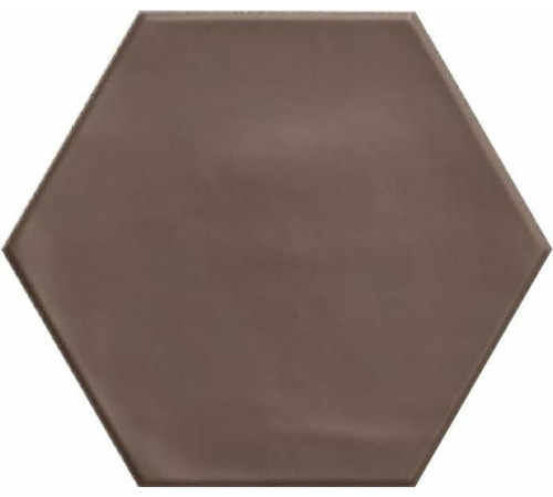 Керамогранит Ceramica Ribesalbes Geometry Hex Brown Matt PT03151 15х17,3 см