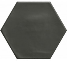 Керамогранит Ceramica Ribesalbes Geometry Hex Black Matt PT03147 15х17,3 см