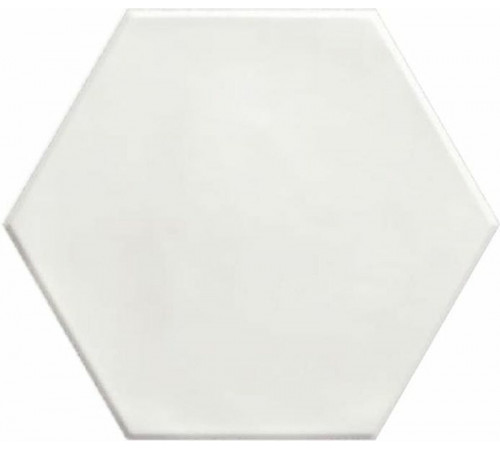 Керамогранит Ceramica Ribesalbes Geometry Hex White Matt PT03146 15х17,3 см