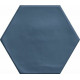 Керамогранит Ceramica Ribesalbes Geometry Hex Navy Matt PT03149 15х17,3 см