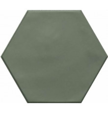 Керамогранит Ceramica Ribesalbes Geometry Hex Green Matt PT03150 15х17,3 см