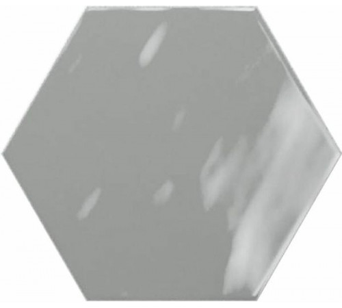 Керамогранит Ceramica Ribesalbes Geometry Hex Grey Glossy PT03138 15х17,3 см