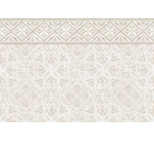 Керамическая плитка GlobalTile Gestia GT Бежевый ornamen tplus 9GE0201TG настенная 27х40 см