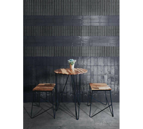 Керамогранит Marazzi Ragno Glace  Blu Notte Glossy RAF0  7,5х20 см