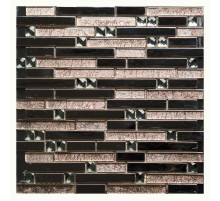 Стеклянная мозаика Orro Mosaic Glass Smokey Beige 30х30 см