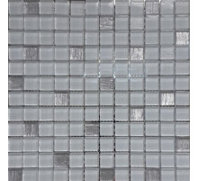 Стеклянная мозаика Orro Mosaic Glass Vesta White 30х30 см