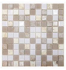 Мозаика Orro Mosaic Glasstone Capri стекло+камень 29,5х29,5 см