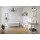 Керамический декор Cersanit Glory белый GO2U051-63 (GO2U051) 25x75 см