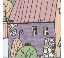 Керамический декор Kerama Marazzi Городок 3 матовый OS\A226\5009 20х20 см