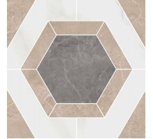 Декор Kerama Marazzi Гран Пале наборный ID101 25,1х25,1 см