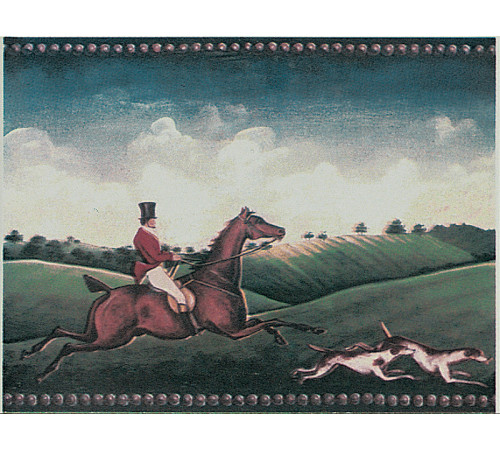 Керамический декор Petracers Grand Elegance Fox Hunting A B FOX A 15x20 см