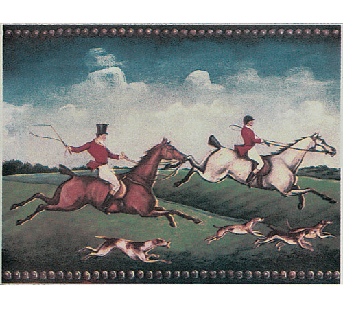 Керамический декор Petracers Grand Elegance Fox Hunting B B FOX B 15x20 см