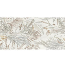 Керамическая плитка Benadresa Halima Fleur Blanc Rect настенная 60x120 см