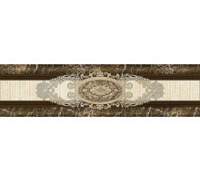 Керамический бордюр Eurotile (Rus) Hermitage центр 282 8,5х30 см