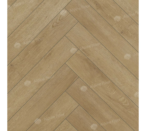 Ламинат Alpine Floor Herringbone 10 LF107-08 Дуб Молизе 600х100х10 мм