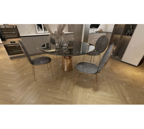 Ламинат Alpine Floor Herringbone 10 LF107-08 Дуб Молизе 600х100х10 мм