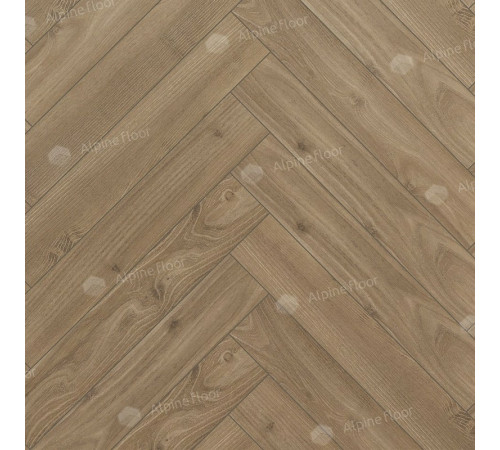 Ламинат Alpine Floor Herringbone 10 LF107-09 Дуб Калабрия 600х100х10 мм