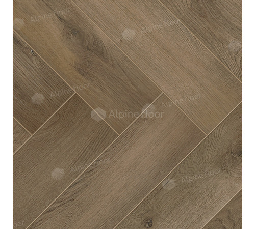 Ламинат Alpine Floor Herringbone 12 Pro  LF106-11 Дуб Анжу 606х101х12 мм