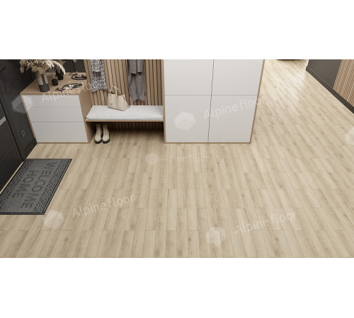 Ламинат Alpine Floor Herringbone 12 Pro  LF106-08 Дуб Орлеан 606х101х12 мм