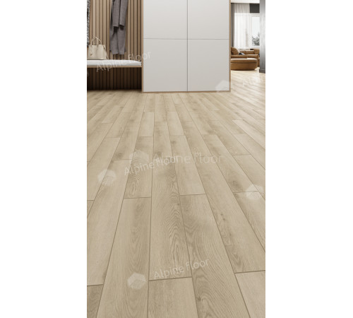 Ламинат Alpine Floor Herringbone 12 Pro  LF106-08 Дуб Орлеан 606х101х12 мм