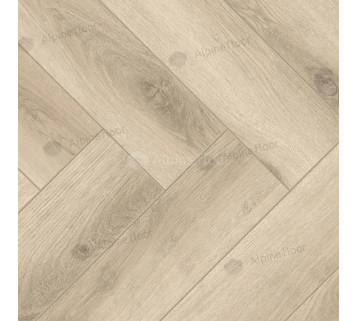 Ламинат Alpine Floor Herringbone 12 Pro  LF106-08 Дуб Орлеан 606х101х12 мм