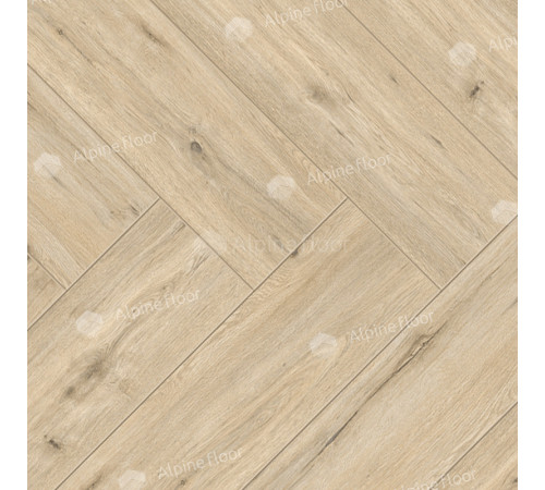 Ламинат Alpine Floor Herringbone 12 Pro  LF106-01 Дуб Лион 606х101х12 мм