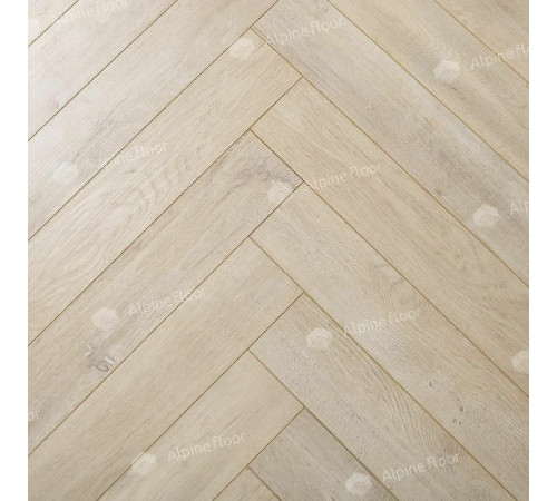 Ламинат Alpine Floor Herringbone 12  LF105-03 Дуб Лацио 600х100х12 мм