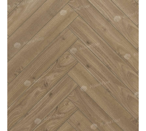 Ламинат Alpine Floor Herringbone 12  LF105-09 Дуб Калабрия 600х100х12 мм